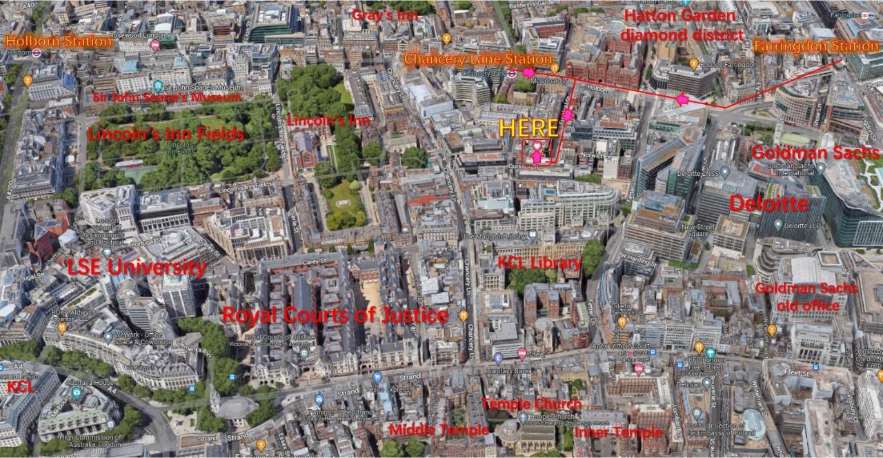 Superior Entire Apartment Between St Pauls Cathedral And Covent Garden Londra Esterno foto